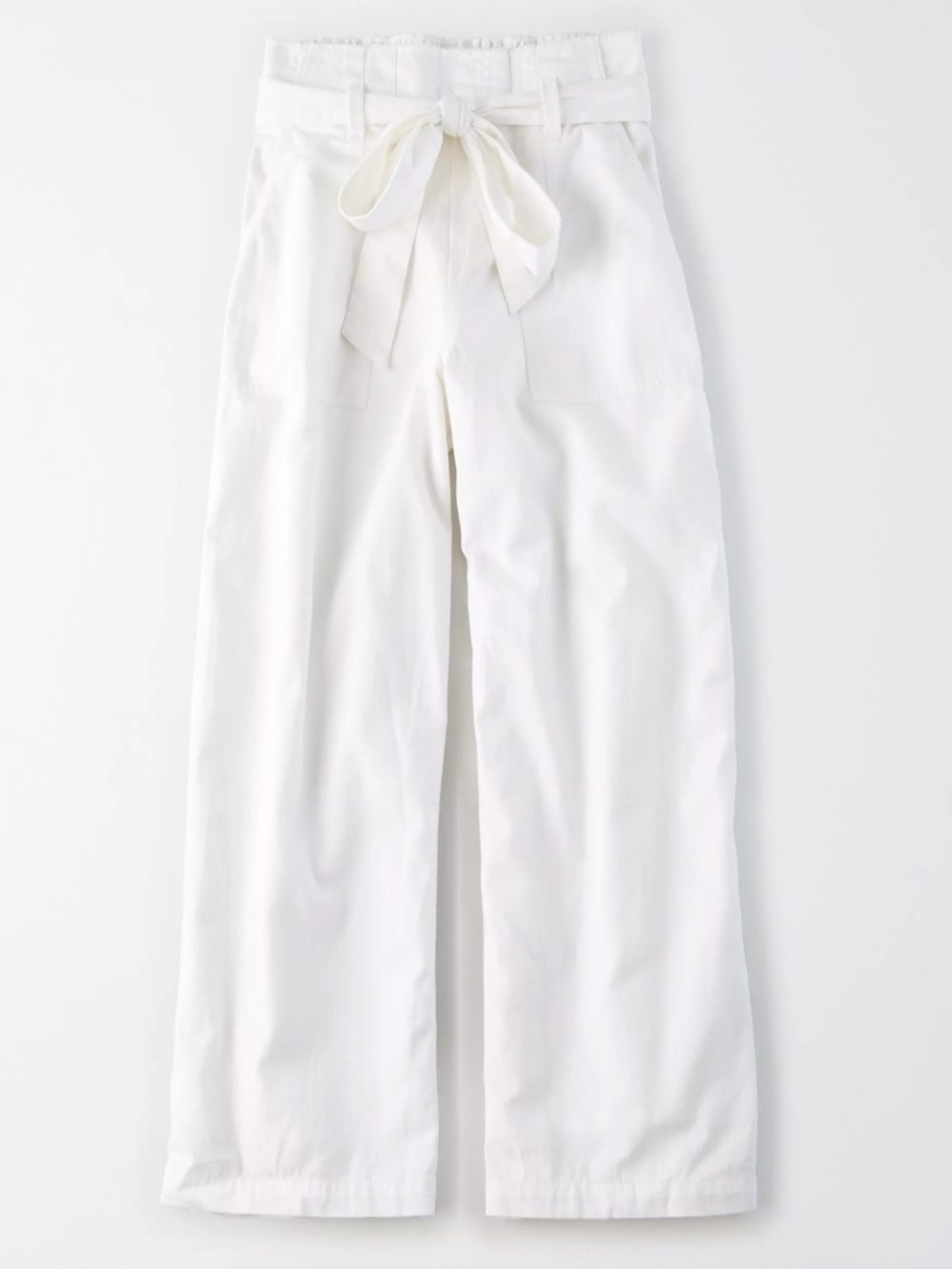 AE High-Waisted Paperbag Wide Leg Pant